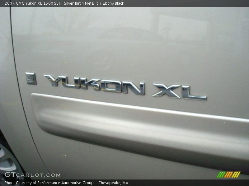Silver Birch Metallic / Ebony Black 2007 GMC Yukon XL 1500 SLT