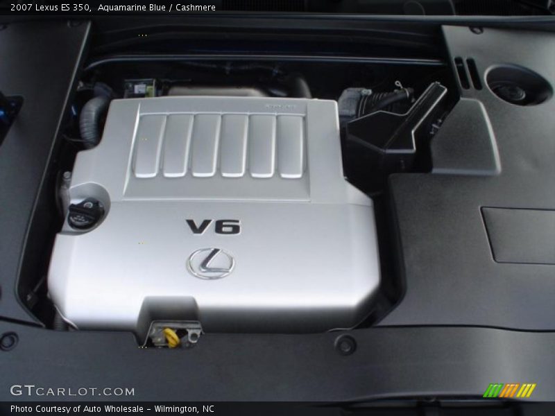 Aquamarine Blue / Cashmere 2007 Lexus ES 350