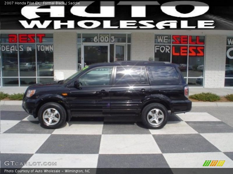 Formal Black / Saddle 2007 Honda Pilot EX