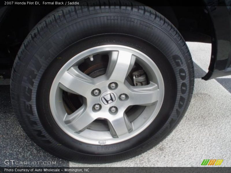 Formal Black / Saddle 2007 Honda Pilot EX