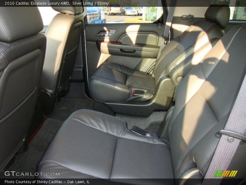 Silver Lining / Ebony 2010 Cadillac Escalade Luxury AWD