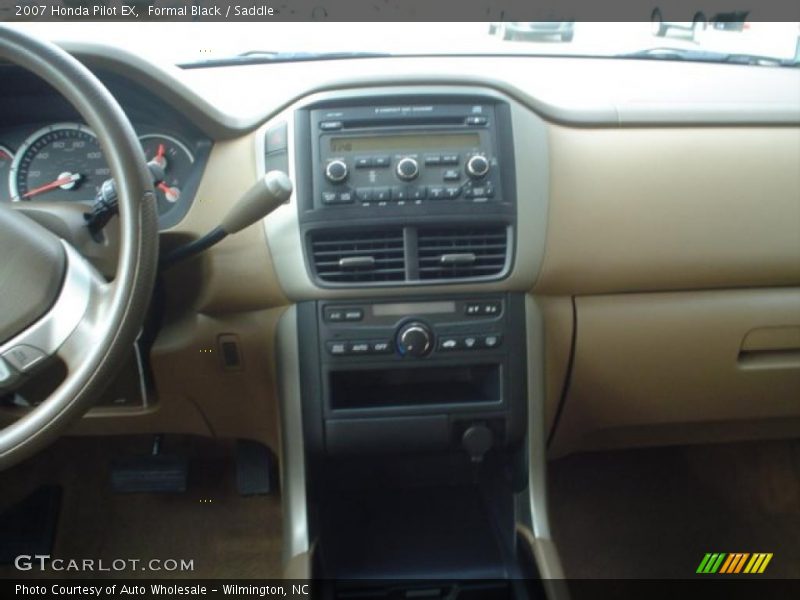 Formal Black / Saddle 2007 Honda Pilot EX