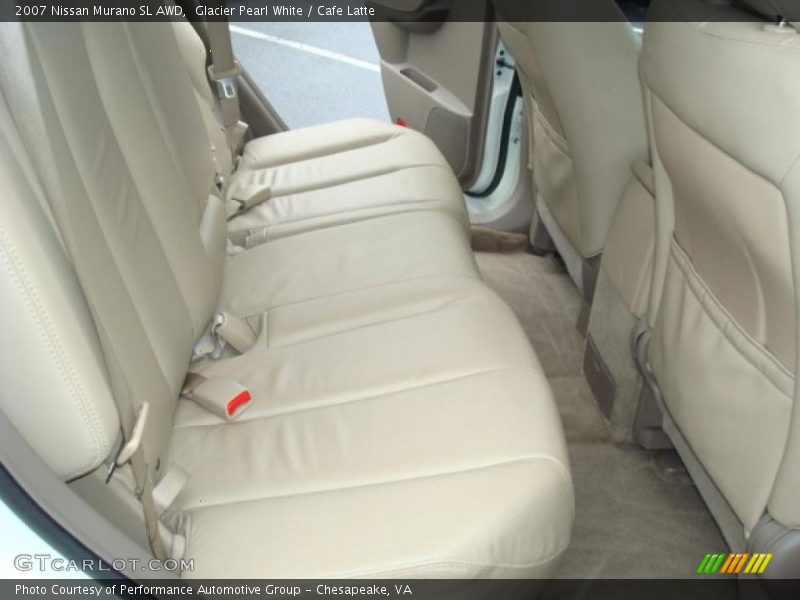 Glacier Pearl White / Cafe Latte 2007 Nissan Murano SL AWD