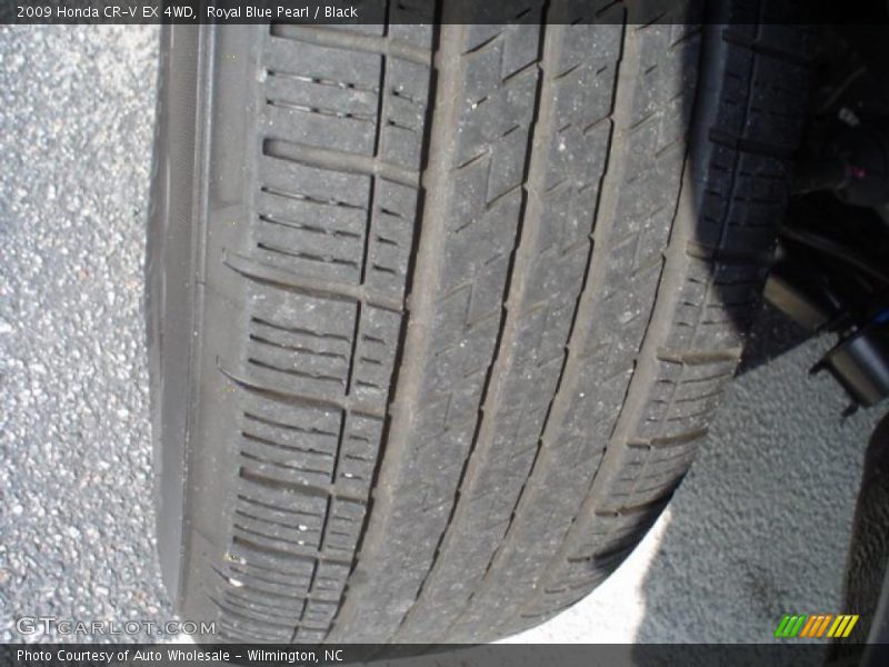 Royal Blue Pearl / Black 2009 Honda CR-V EX 4WD