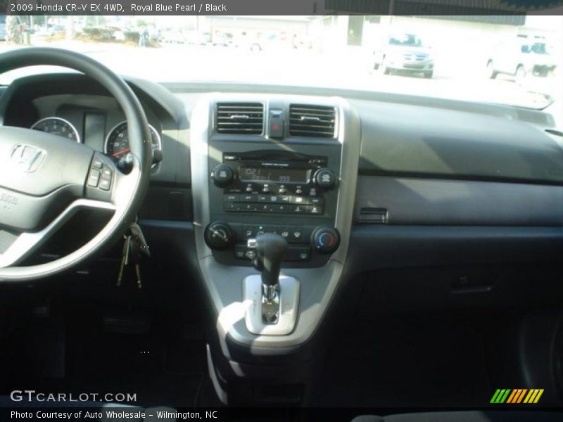 Royal Blue Pearl / Black 2009 Honda CR-V EX 4WD