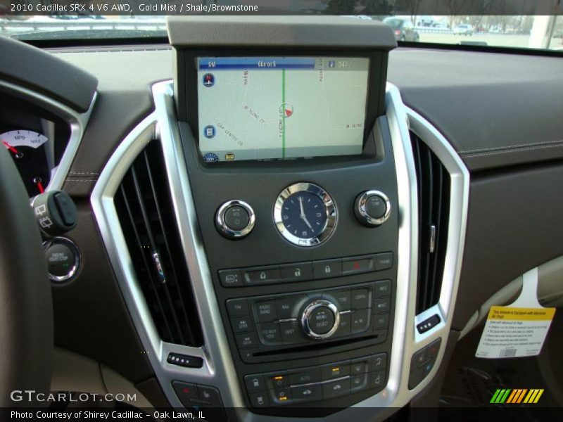 Gold Mist / Shale/Brownstone 2010 Cadillac SRX 4 V6 AWD