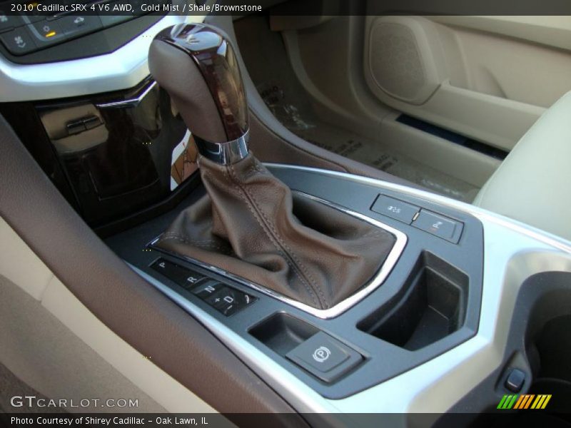 Gold Mist / Shale/Brownstone 2010 Cadillac SRX 4 V6 AWD
