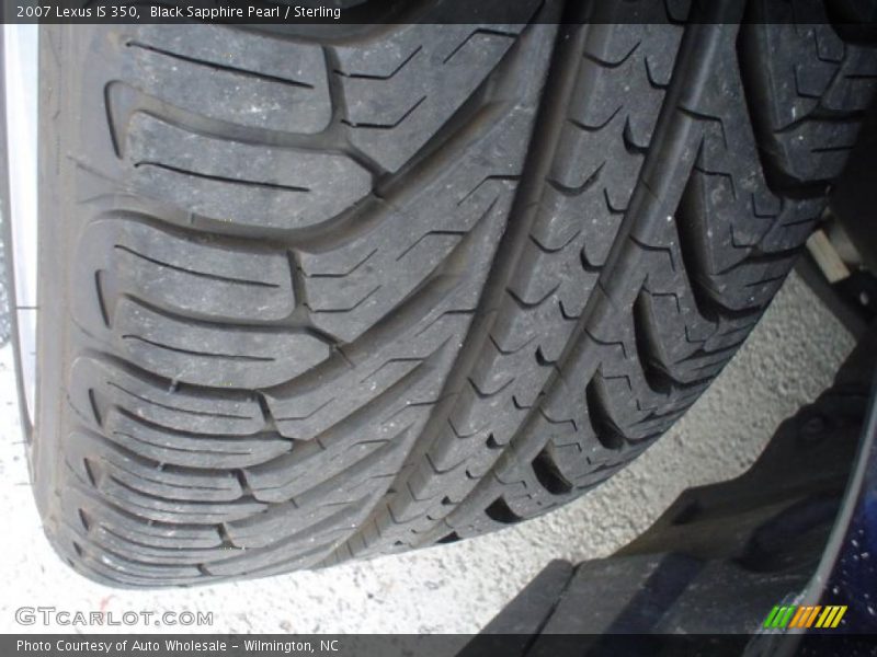 Black Sapphire Pearl / Sterling 2007 Lexus IS 350