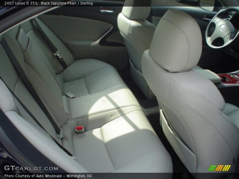 Black Sapphire Pearl / Sterling 2007 Lexus IS 350