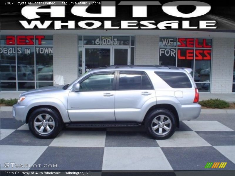 Titanium Metallic / Stone 2007 Toyota 4Runner Limited