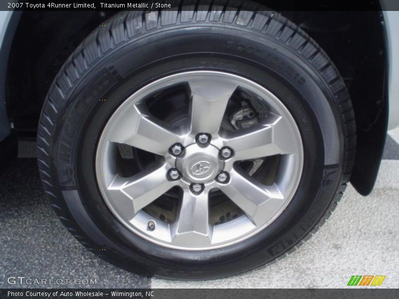 Titanium Metallic / Stone 2007 Toyota 4Runner Limited
