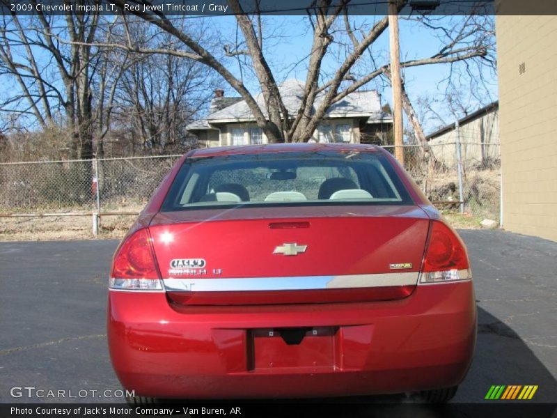 Red Jewel Tintcoat / Gray 2009 Chevrolet Impala LT