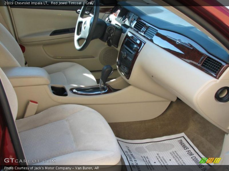 Red Jewel Tintcoat / Gray 2009 Chevrolet Impala LT