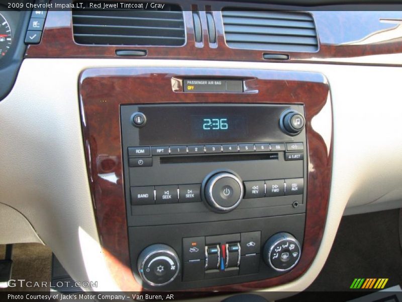 Red Jewel Tintcoat / Gray 2009 Chevrolet Impala LT