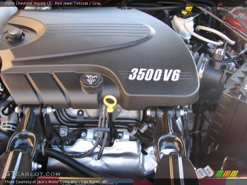 Red Jewel Tintcoat / Gray 2009 Chevrolet Impala LT