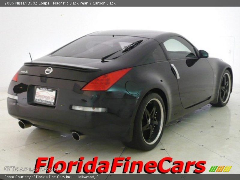 Magnetic Black Pearl / Carbon Black 2006 Nissan 350Z Coupe