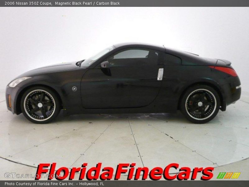 Magnetic Black Pearl / Carbon Black 2006 Nissan 350Z Coupe
