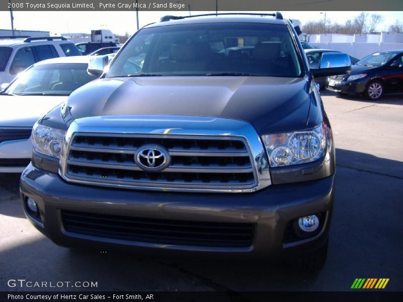 Pyrite Gray Mica / Sand Beige 2008 Toyota Sequoia Limited