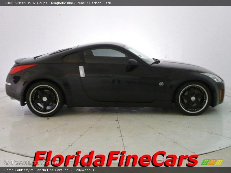 Magnetic Black Pearl / Carbon Black 2006 Nissan 350Z Coupe