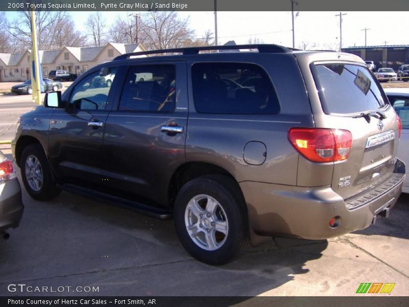 Pyrite Gray Mica / Sand Beige 2008 Toyota Sequoia Limited