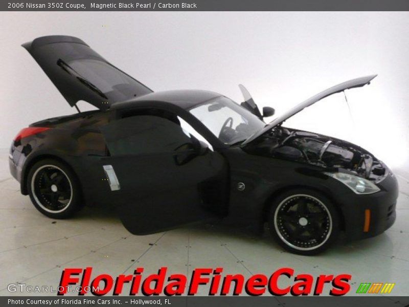 Magnetic Black Pearl / Carbon Black 2006 Nissan 350Z Coupe