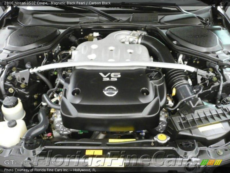 Magnetic Black Pearl / Carbon Black 2006 Nissan 350Z Coupe