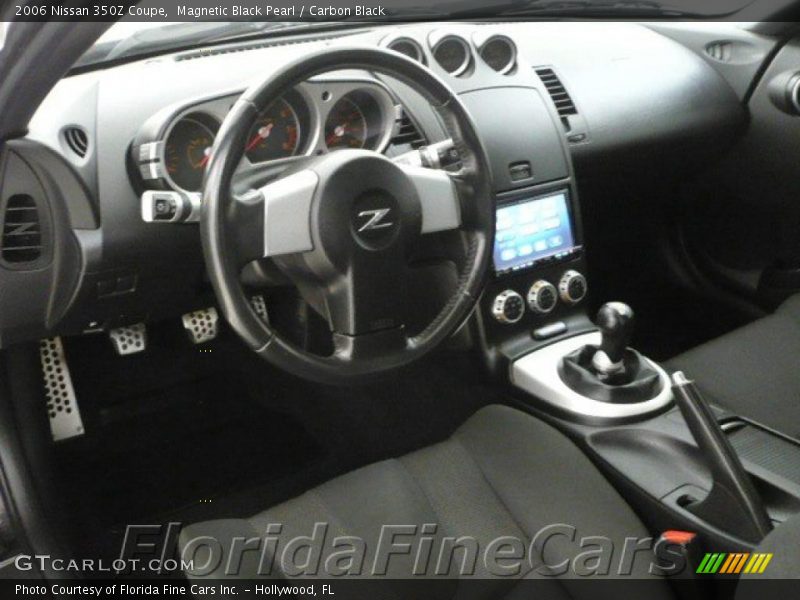 Magnetic Black Pearl / Carbon Black 2006 Nissan 350Z Coupe