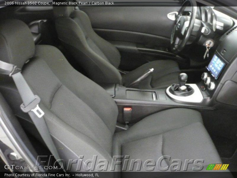 Magnetic Black Pearl / Carbon Black 2006 Nissan 350Z Coupe