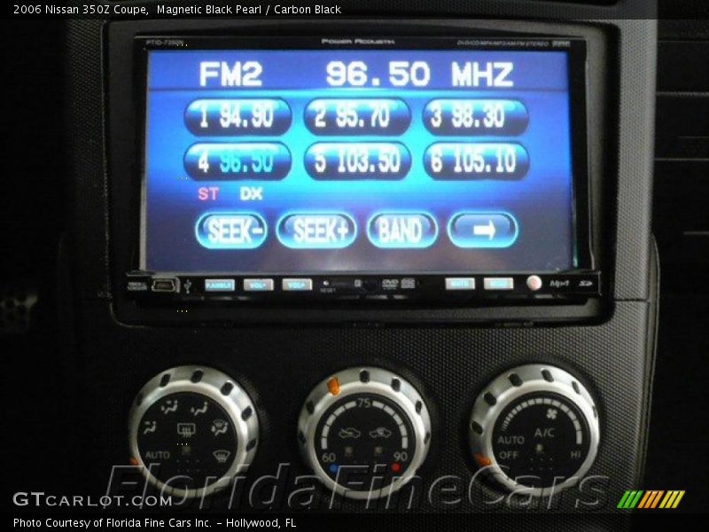 Magnetic Black Pearl / Carbon Black 2006 Nissan 350Z Coupe