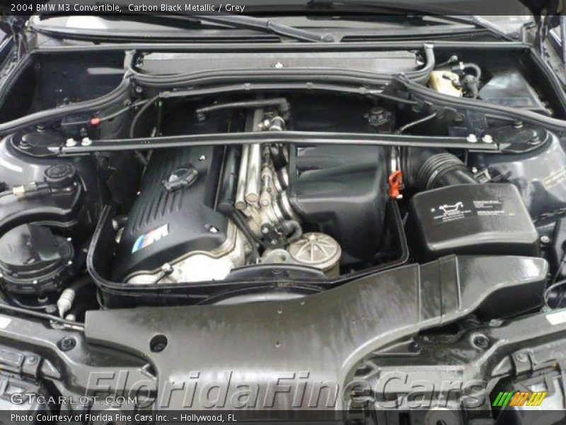 Carbon Black Metallic / Grey 2004 BMW M3 Convertible