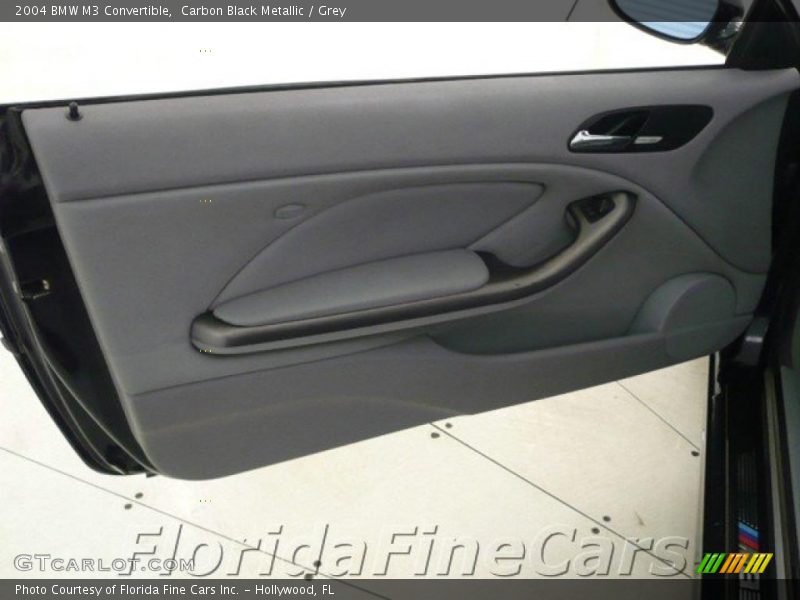 Carbon Black Metallic / Grey 2004 BMW M3 Convertible