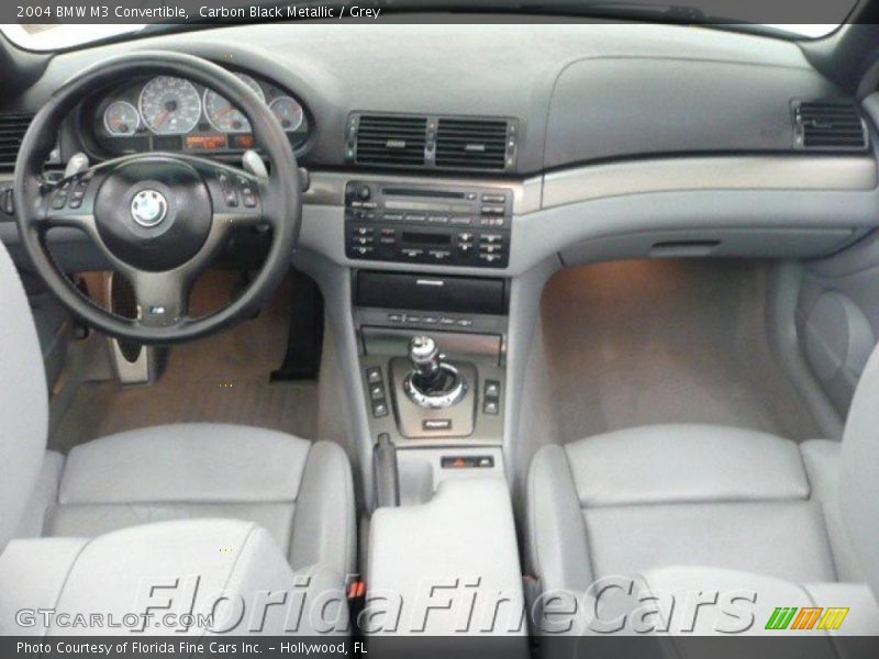 Carbon Black Metallic / Grey 2004 BMW M3 Convertible