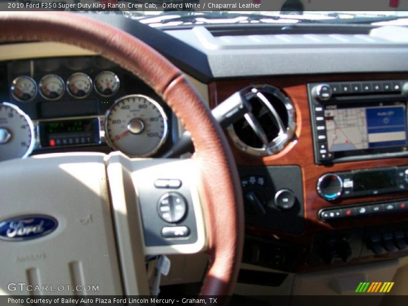 Oxford White / Chaparral Leather 2010 Ford F350 Super Duty King Ranch Crew Cab