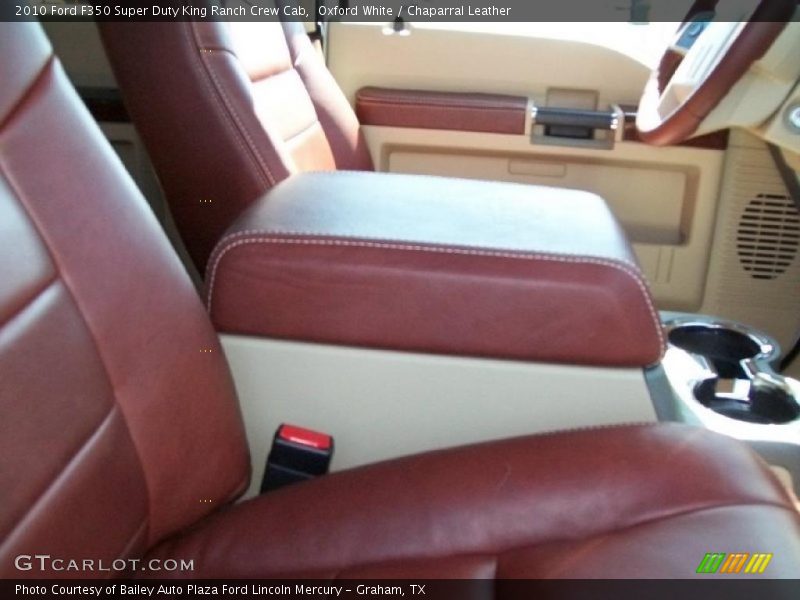 Oxford White / Chaparral Leather 2010 Ford F350 Super Duty King Ranch Crew Cab