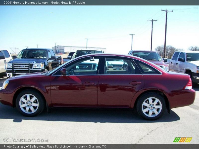 Merlot Metallic / Pebble 2006 Mercury Montego Luxury