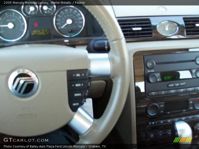 Merlot Metallic / Pebble 2006 Mercury Montego Luxury