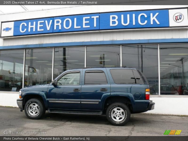Bermuda Blue Metallic / Tan/Neutral 2005 Chevrolet Tahoe LT 4x4