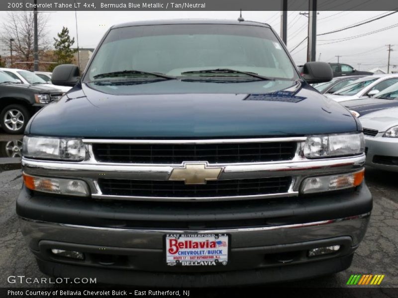 Bermuda Blue Metallic / Tan/Neutral 2005 Chevrolet Tahoe LT 4x4