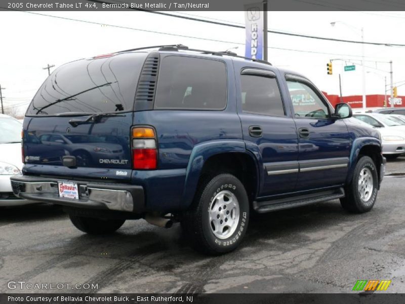 Bermuda Blue Metallic / Tan/Neutral 2005 Chevrolet Tahoe LT 4x4