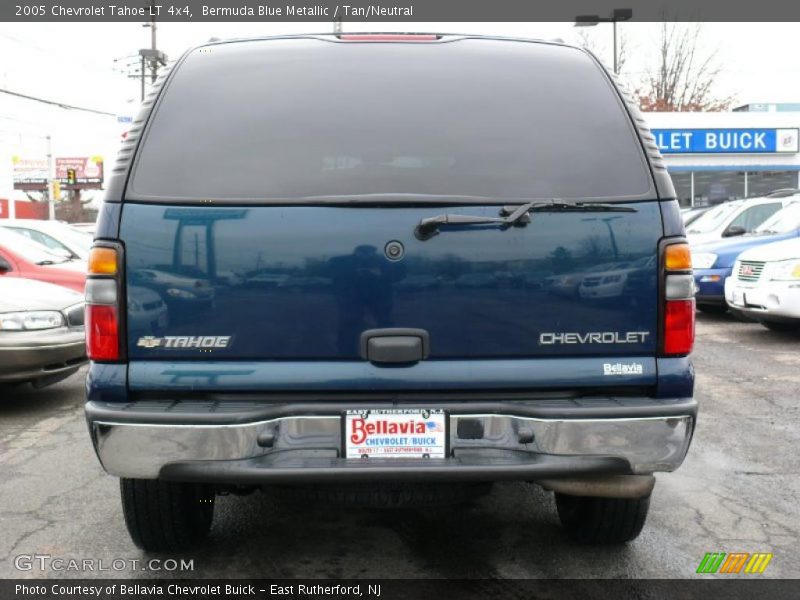 Bermuda Blue Metallic / Tan/Neutral 2005 Chevrolet Tahoe LT 4x4