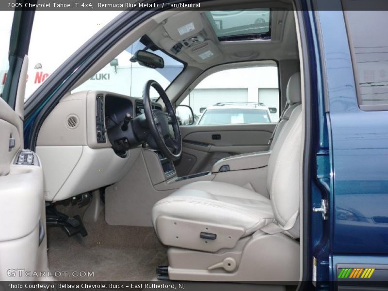 Bermuda Blue Metallic / Tan/Neutral 2005 Chevrolet Tahoe LT 4x4