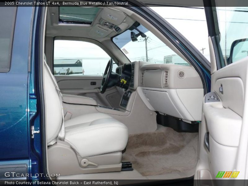 Bermuda Blue Metallic / Tan/Neutral 2005 Chevrolet Tahoe LT 4x4