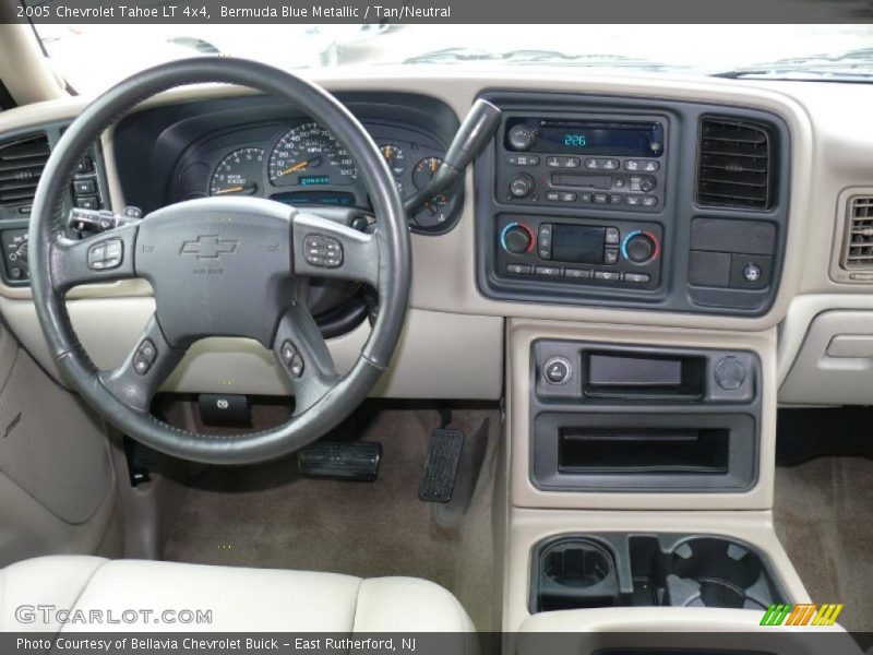 Bermuda Blue Metallic / Tan/Neutral 2005 Chevrolet Tahoe LT 4x4