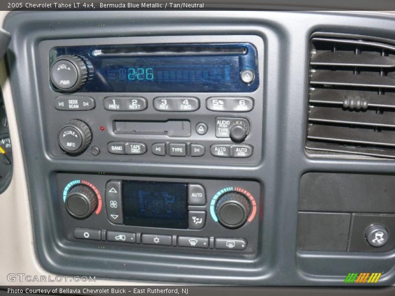 Bermuda Blue Metallic / Tan/Neutral 2005 Chevrolet Tahoe LT 4x4