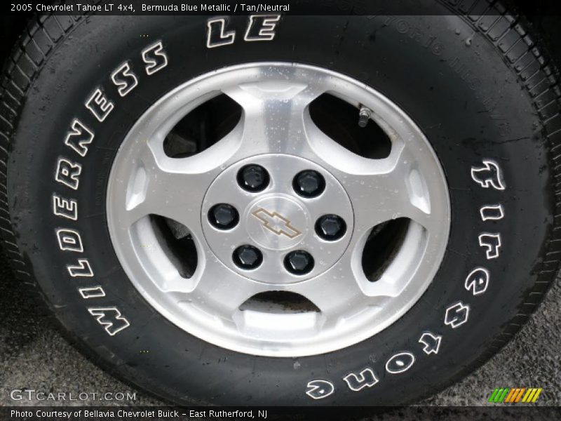 Bermuda Blue Metallic / Tan/Neutral 2005 Chevrolet Tahoe LT 4x4