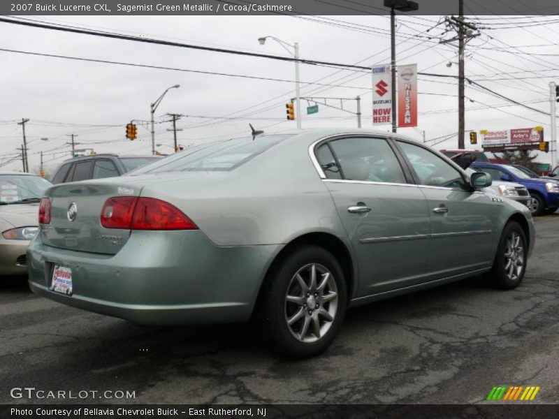 Sagemist Green Metallic / Cocoa/Cashmere 2007 Buick Lucerne CXL