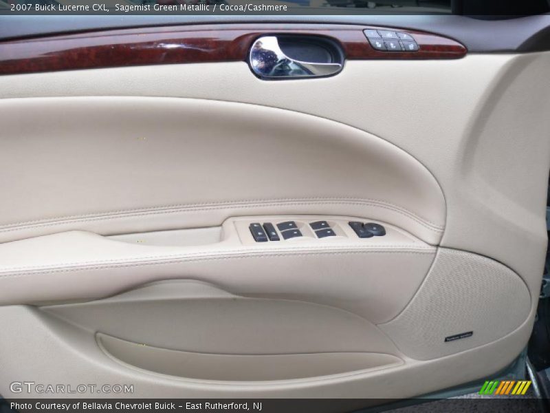 Sagemist Green Metallic / Cocoa/Cashmere 2007 Buick Lucerne CXL