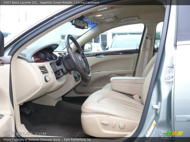 Sagemist Green Metallic / Cocoa/Cashmere 2007 Buick Lucerne CXL
