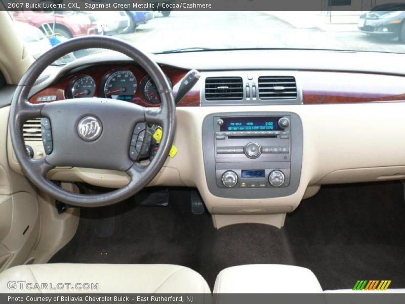 Sagemist Green Metallic / Cocoa/Cashmere 2007 Buick Lucerne CXL
