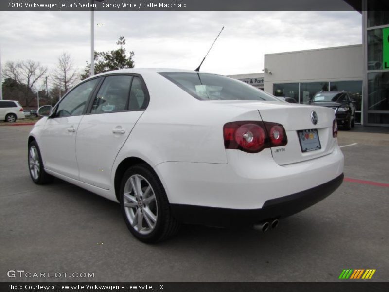 Candy White / Latte Macchiato 2010 Volkswagen Jetta S Sedan